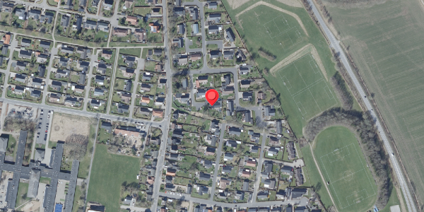 Oversvømmelsesrisiko fra vandløb på Malerkrogen 6, 8450 Hammel