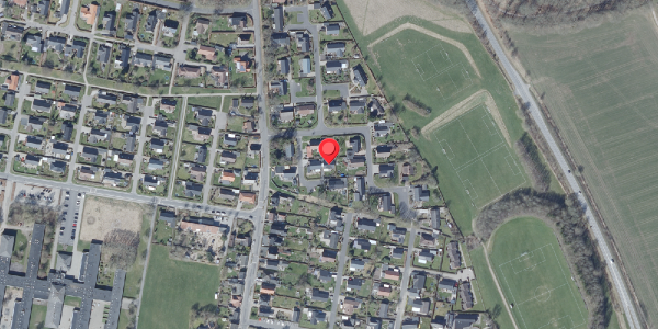 Oversvømmelsesrisiko fra vandløb på Malerkrogen 8A, 8450 Hammel
