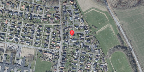 Oversvømmelsesrisiko fra vandløb på Malerkrogen 10, 8450 Hammel