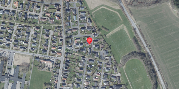Oversvømmelsesrisiko fra vandløb på Malerkrogen 14, 8450 Hammel