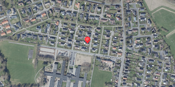 Oversvømmelsesrisiko fra vandløb på Minervavej 36, . , 8450 Hammel