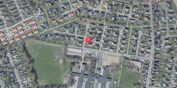 Oversvømmelsesrisiko fra vandløb på Minervavej 60, . , 8450 Hammel