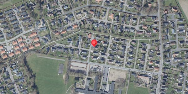 Oversvømmelsesrisiko fra vandløb på Minervavej 64, . , 8450 Hammel