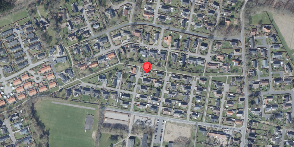 Oversvømmelsesrisiko fra vandløb på Minervavej 68, . , 8450 Hammel