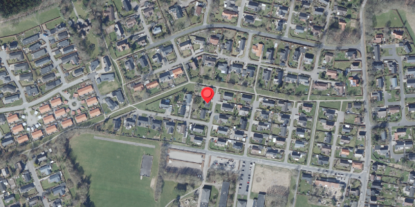 Oversvømmelsesrisiko fra vandløb på Minervavej 72, . , 8450 Hammel