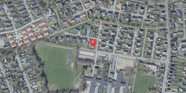 Oversvømmelsesrisiko fra vandløb på Minervavej 92, . , 8450 Hammel
