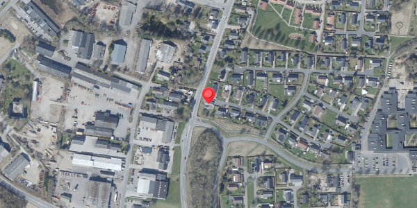 Oversvømmelsesrisiko fra vandløb på Præstemarksvej 9, . , 8450 Hammel