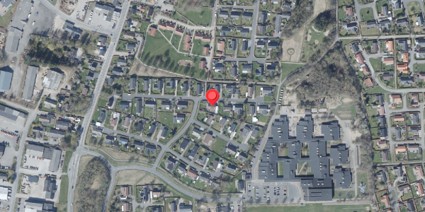 Oversvømmelsesrisiko fra vandløb på Præstemarksvej 40, . , 8450 Hammel