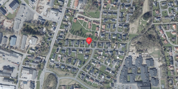 Oversvømmelsesrisiko fra vandløb på Præstemarksvej 45, . , 8450 Hammel