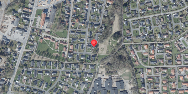 Oversvømmelsesrisiko fra vandløb på Rolighedsvej 21, 8450 Hammel