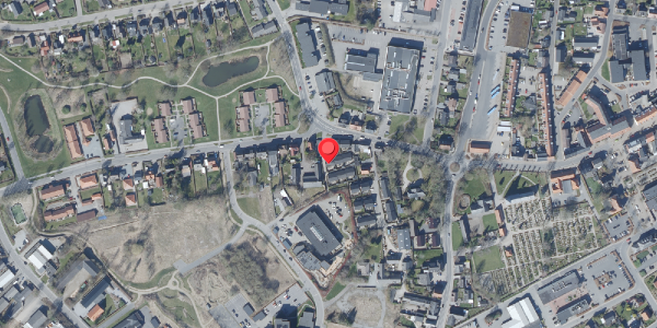 Oversvømmelsesrisiko fra vandløb på Sallvej 13, 8450 Hammel