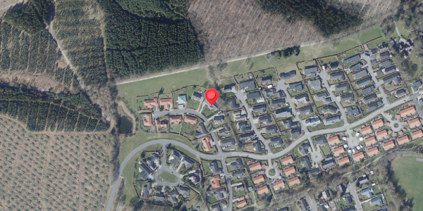 Oversvømmelsesrisiko fra vandløb på Skovbrynet 21, . , 8450 Hammel