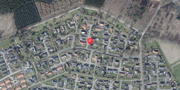 Oversvømmelsesrisiko fra vandløb på Solbakken 32, . , 8450 Hammel