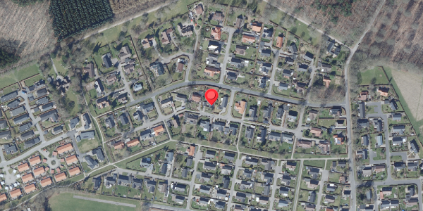 Oversvømmelsesrisiko fra vandløb på Solbakken 35, . , 8450 Hammel