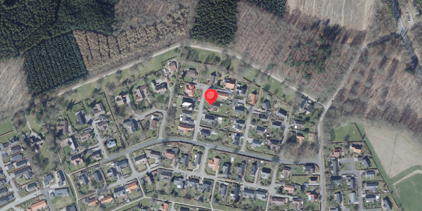 Oversvømmelsesrisiko fra vandløb på Solbakken 36, . , 8450 Hammel