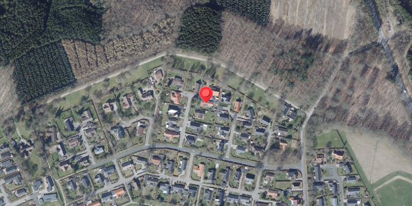 Oversvømmelsesrisiko fra vandløb på Solbakken 38, . , 8450 Hammel