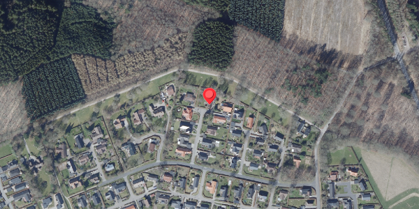 Oversvømmelsesrisiko fra vandløb på Solbakken 42, . , 8450 Hammel