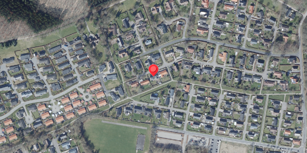 Oversvømmelsesrisiko fra vandløb på Solbakken 47, . , 8450 Hammel