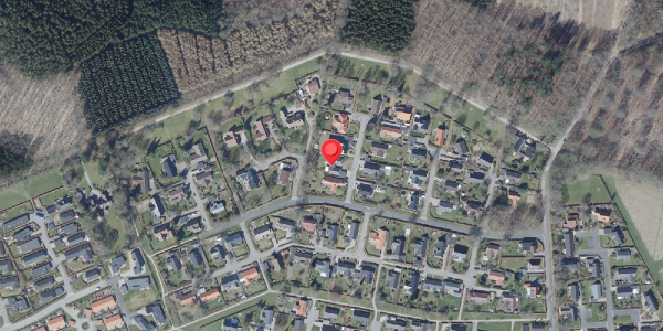 Oversvømmelsesrisiko fra vandløb på Solbakken 50, . , 8450 Hammel