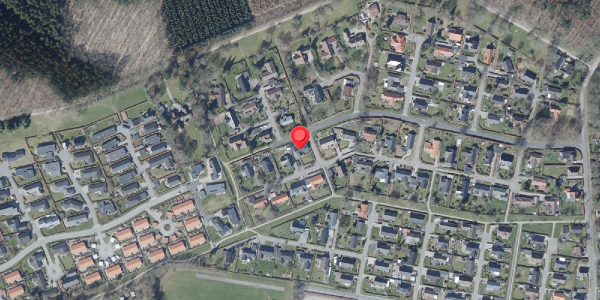 Oversvømmelsesrisiko fra vandløb på Solbakken 59, . , 8450 Hammel