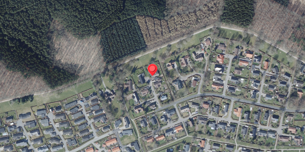 Oversvømmelsesrisiko fra vandløb på Solbakken 70, . , 8450 Hammel