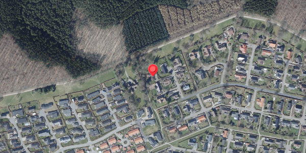 Oversvømmelsesrisiko fra vandløb på Solbakken 74, . , 8450 Hammel