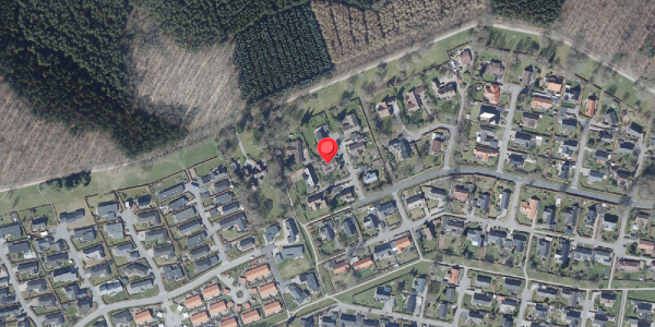 Oversvømmelsesrisiko fra vandløb på Solbakken 76, . , 8450 Hammel