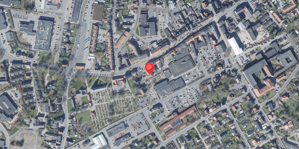 Oversvømmelsesrisiko fra vandløb på Torvegade 1, 8450 Hammel