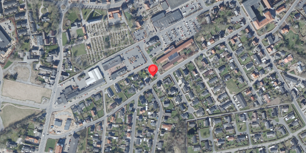Oversvømmelsesrisiko fra vandløb på Torvegade 10, . , 8450 Hammel