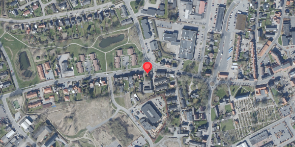 Oversvømmelsesrisiko fra vandløb på Vadstedvej 1, 8450 Hammel
