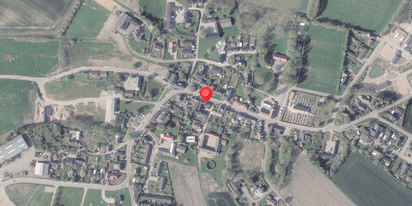Oversvømmelsesrisiko fra vandløb på Algade 31, 8382 Hinnerup