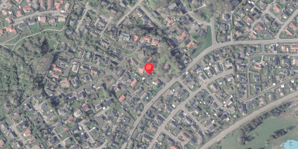 Oversvømmelsesrisiko fra vandløb på Bjerget 3, 8382 Hinnerup