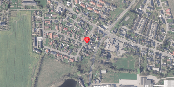 Oversvømmelsesrisiko fra vandløb på Båstrupvej 3A, . , 8382 Hinnerup
