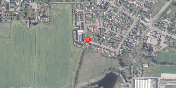 Oversvømmelsesrisiko fra vandløb på Båstrupvej 23, . , 8382 Hinnerup