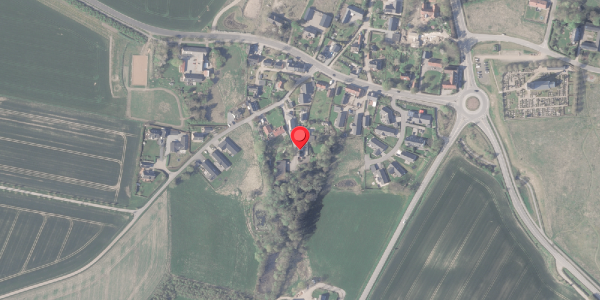 Oversvømmelsesrisiko fra vandløb på Damvej 4, . , 8382 Hinnerup