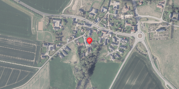 Oversvømmelsesrisiko fra vandløb på Damvej 7, . , 8382 Hinnerup