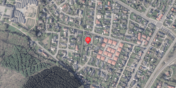 Oversvømmelsesrisiko fra vandløb på Duevej 4, . , 8382 Hinnerup