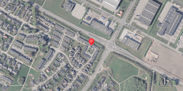 Oversvømmelsesrisiko fra vandløb på Elgårdsminde 22, 8382 Hinnerup