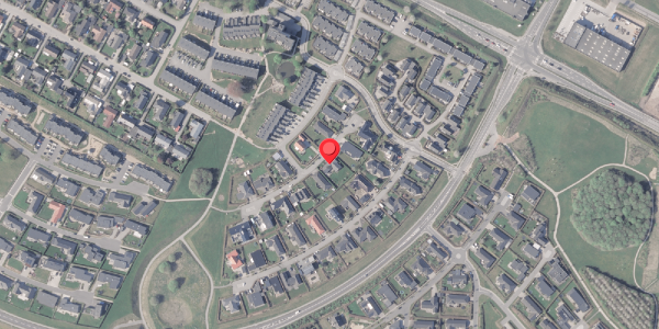 Oversvømmelsesrisiko fra vandløb på Elgårdsminde 57, . , 8382 Hinnerup