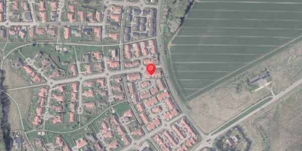 Oversvømmelsesrisiko fra vandløb på Flinthøjen 3, 8382 Hinnerup