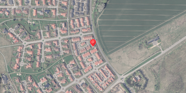 Oversvømmelsesrisiko fra vandløb på Flinthøjen 13, 8382 Hinnerup
