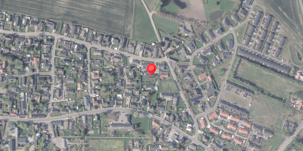 Oversvømmelsesrisiko fra vandløb på Fusagervej 9, . , 8382 Hinnerup