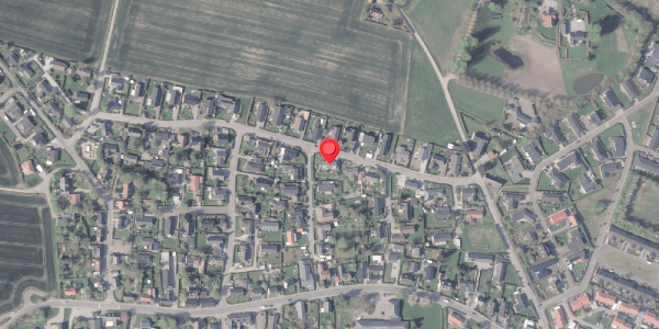 Oversvømmelsesrisiko fra vandløb på Fusagervej 27, . , 8382 Hinnerup