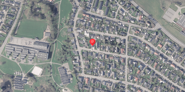 Oversvømmelsesrisiko fra vandløb på Gråstenvej 14, . , 8382 Hinnerup