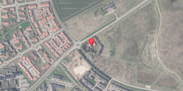Oversvømmelsesrisiko fra vandløb på Herredsvej 21, 8382 Hinnerup