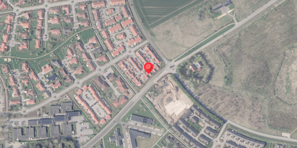 Oversvømmelsesrisiko fra vandløb på Hindhøjen 21, 8382 Hinnerup