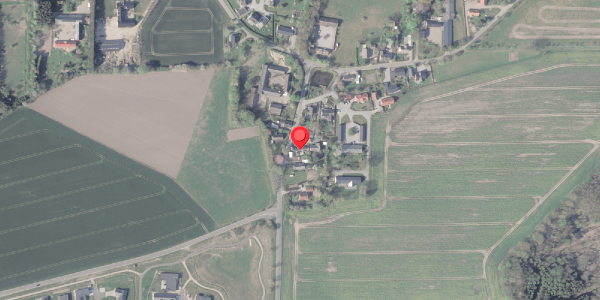 Oversvømmelsesrisiko fra vandløb på Haarvej 8, . , 8382 Hinnerup