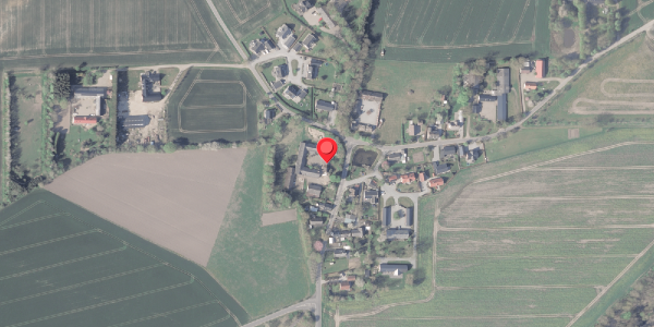 Oversvømmelsesrisiko fra vandløb på Haarvej 9, . , 8382 Hinnerup