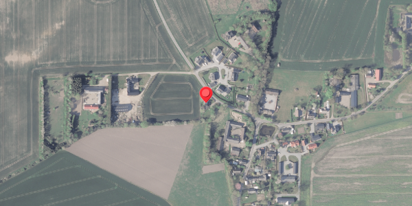 Oversvømmelsesrisiko fra vandløb på Haarvej 11, . , 8382 Hinnerup