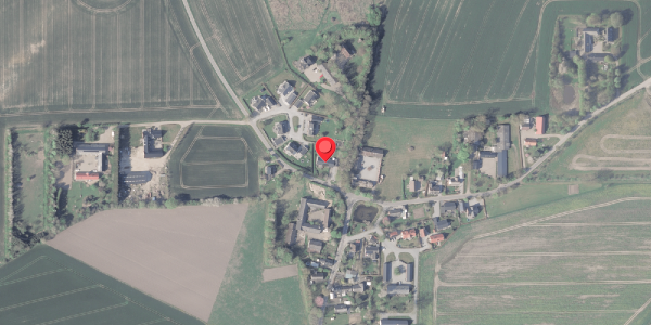 Oversvømmelsesrisiko fra vandløb på Haarvej 16, . , 8382 Hinnerup
